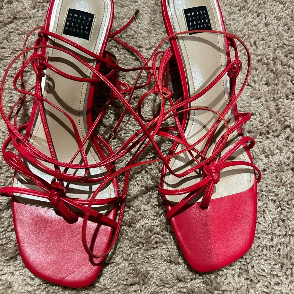 Leather WHBM sandals 10